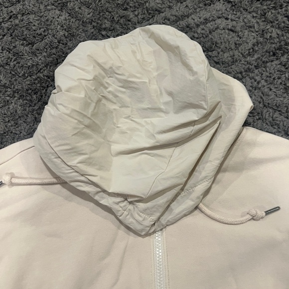 Old Navy Beige Zip-Up Hoodie - Picture 4 of 5